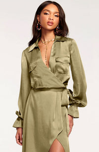 Laney Dress in Clover