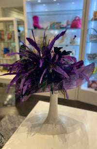 Dreamer Hat Large Purple Brim