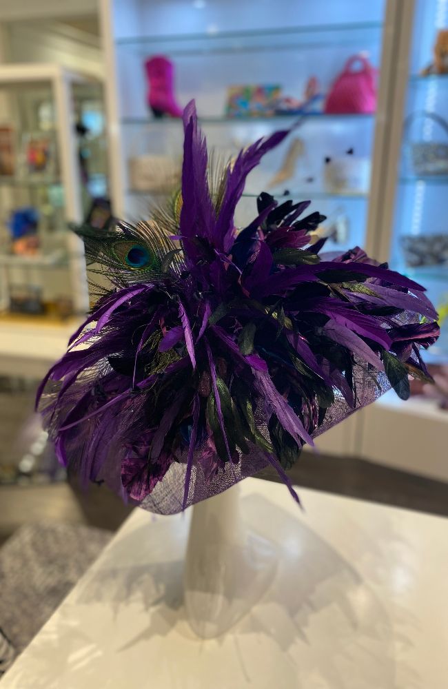 Dreamer Hat Large Purple Brim