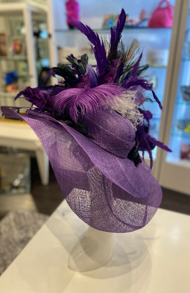 Dreamer Hat Large Purple Brim