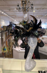 Natural Fascinator Black