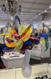 Outrageous Hat Blue Yellow