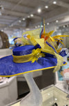 Outrageous Hat Blue Yellow
