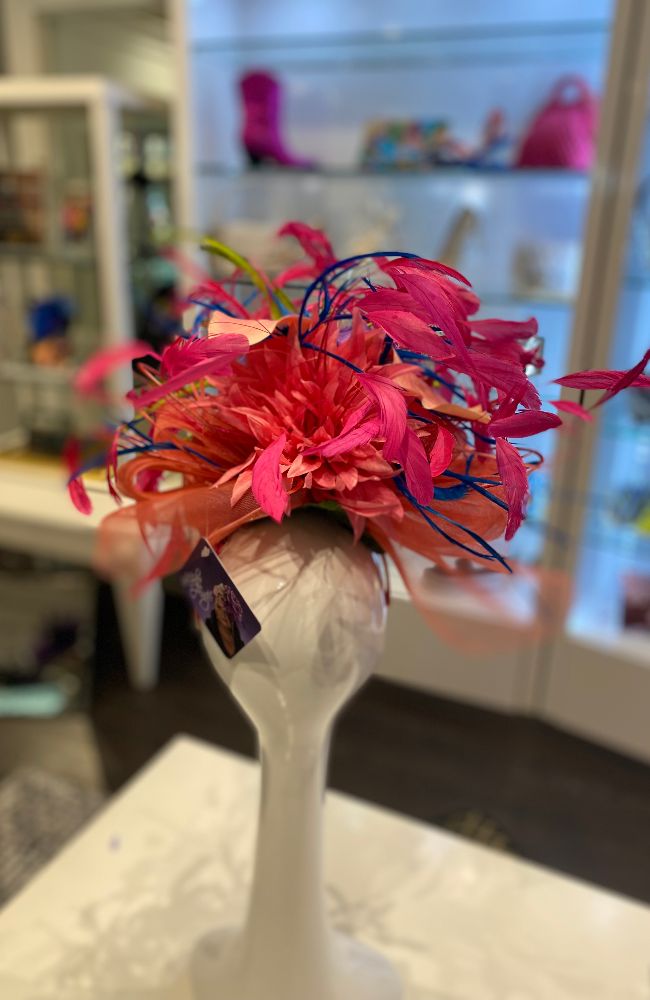 Paradise Fascinator PInk