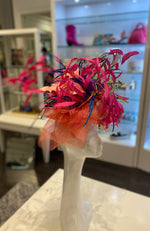 Paradise Fascinator PInk