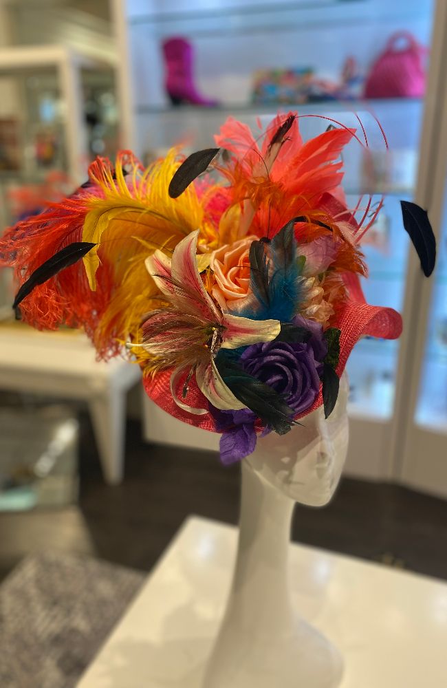 Just Peachy Fascinator
