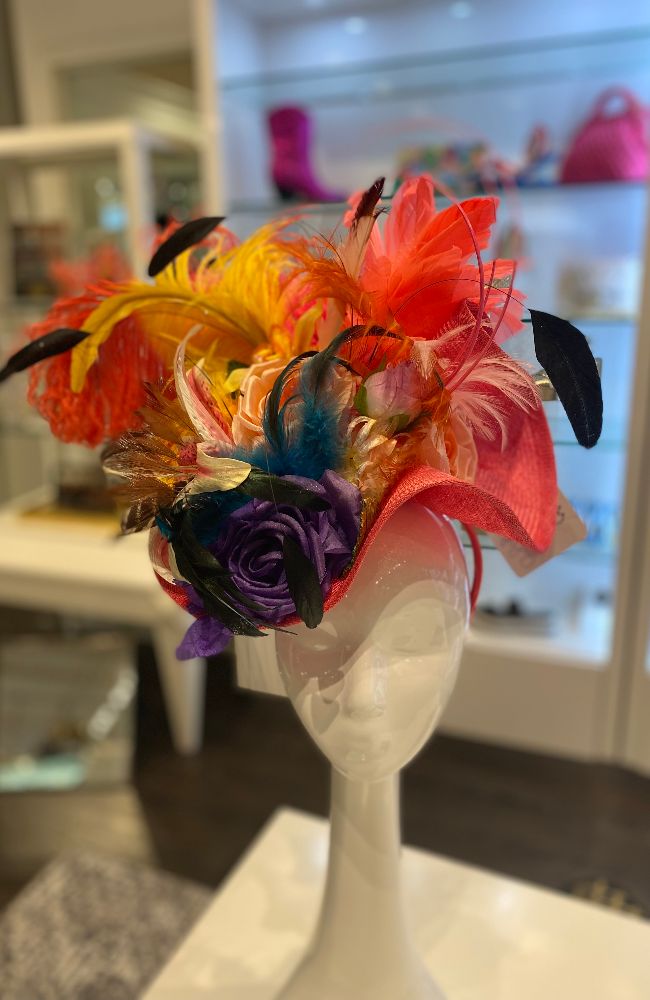 Just Peachy Fascinator