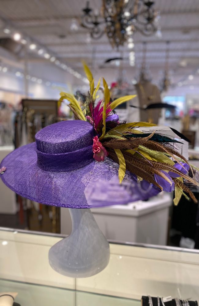Sylvia Hat Purple
