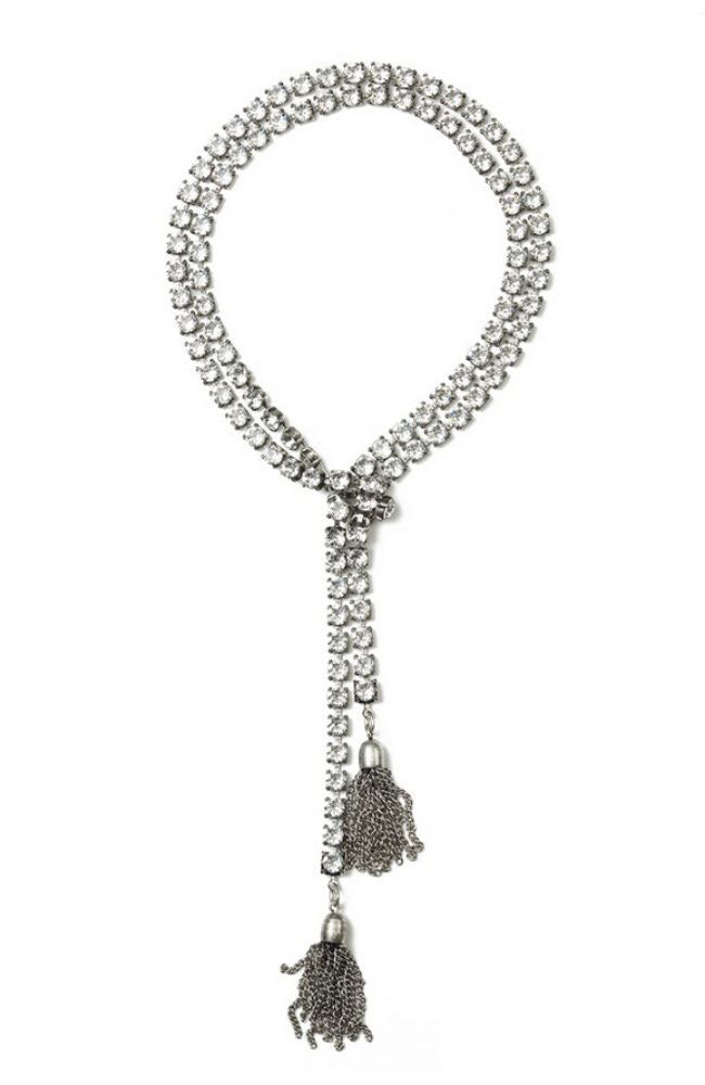 Adjustable 41" Swarovski Cupchain