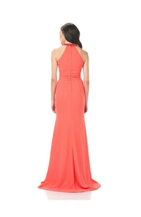 Beaded Neck Gown