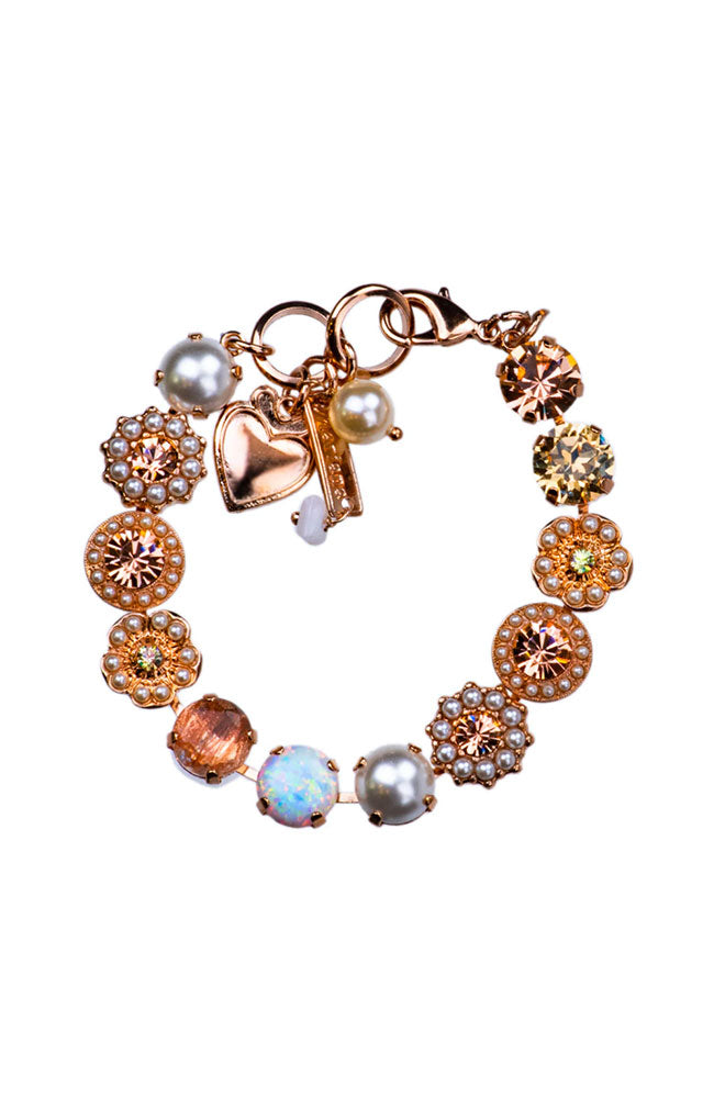 Loveable Mix Cookie Dough Bracelet in Rose Gold