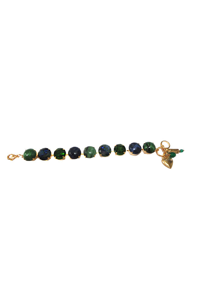 Green Multi Stone Bracelet