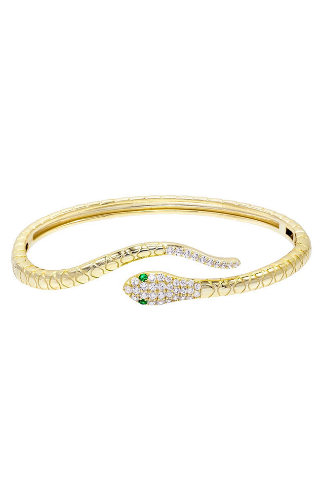 Snake Bangle in Gold