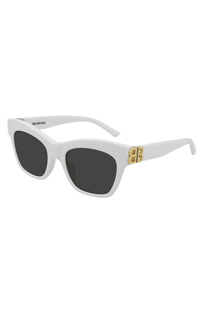 Balenciaga White Butterfly Shape Sunglasses