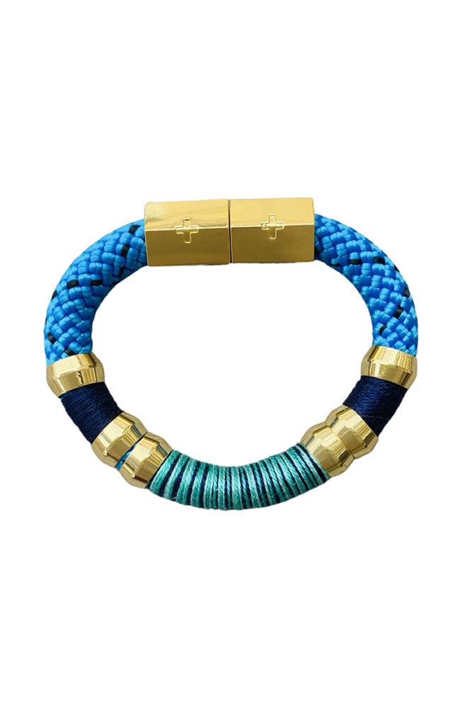 Colorblock Bracelet in Waterfall