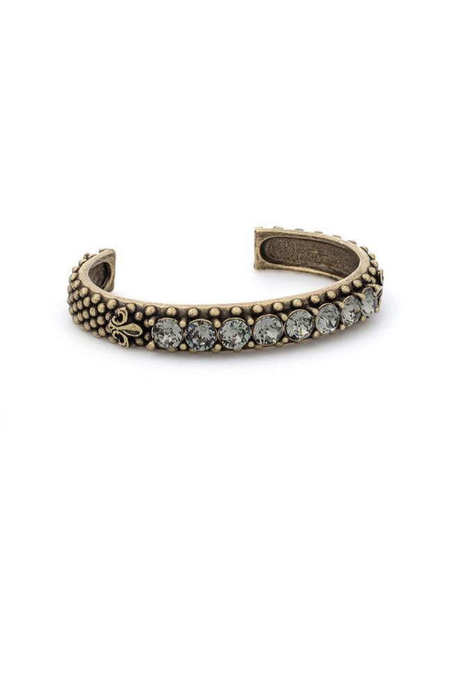 Austrian Crystal Bangle Amethyst