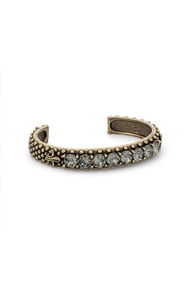 Brass Clad Bracelet Black Diamond