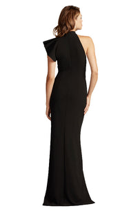 Altman Flounce Halter Gown