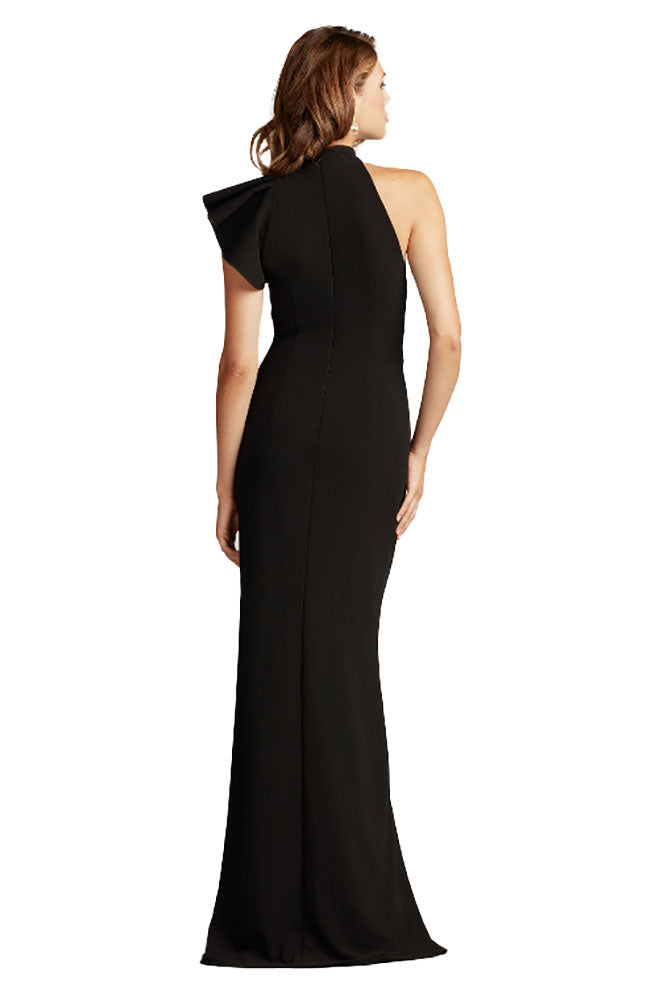 Altman Flounce Halter Gown