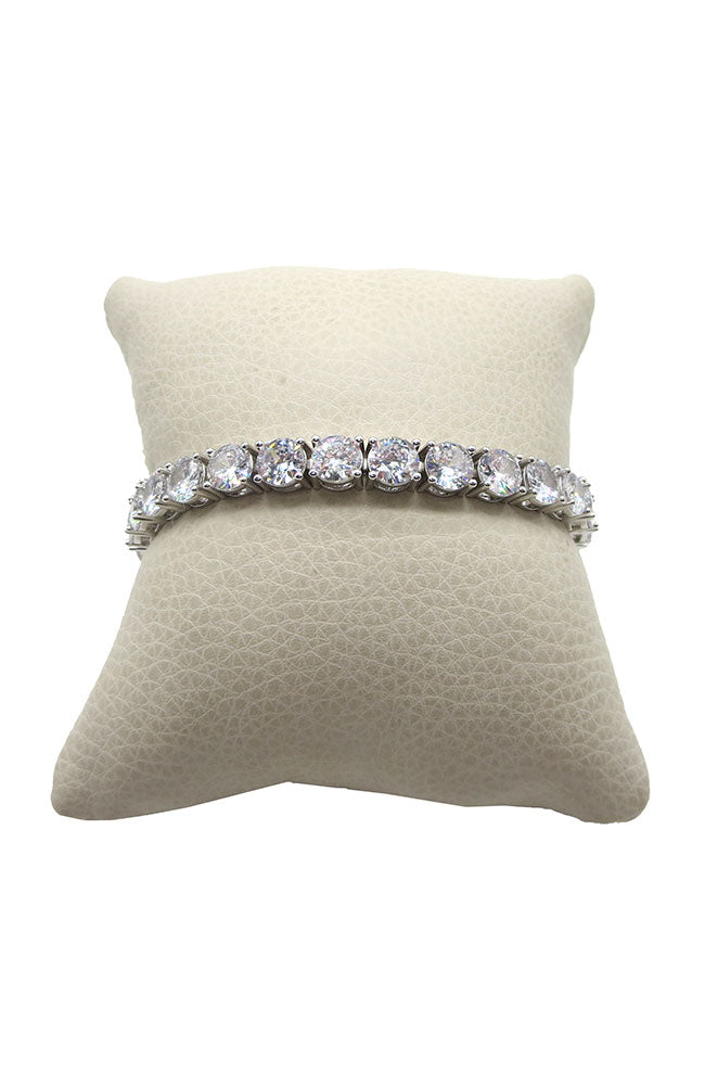 Silver Tennis Bracelet
