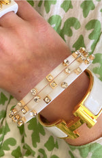 City Girl Jewel Bangles Set of 3