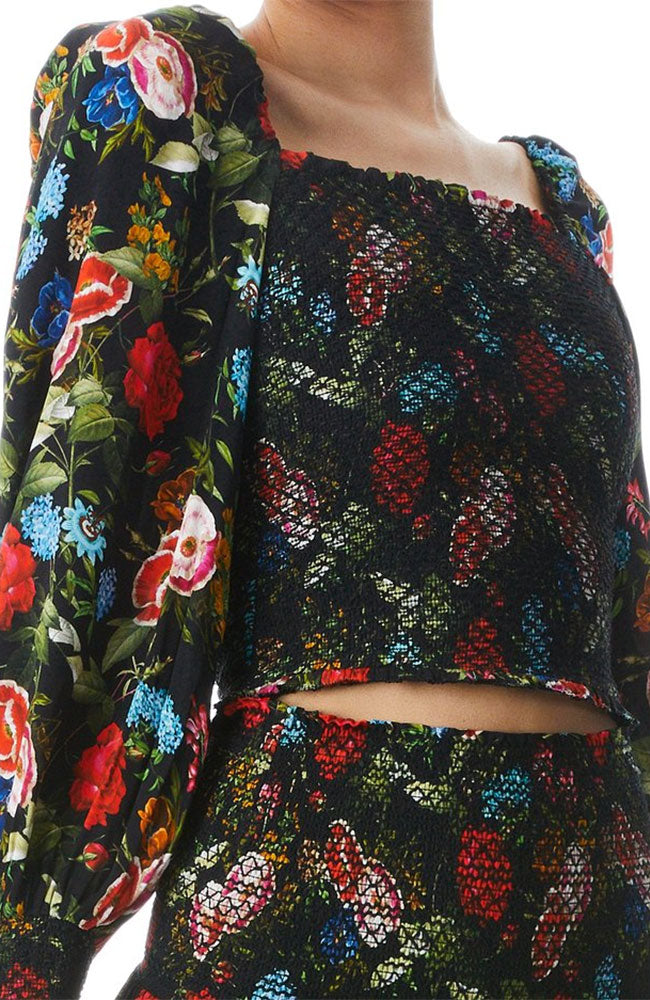 Cooper Smocked  Bodice Top