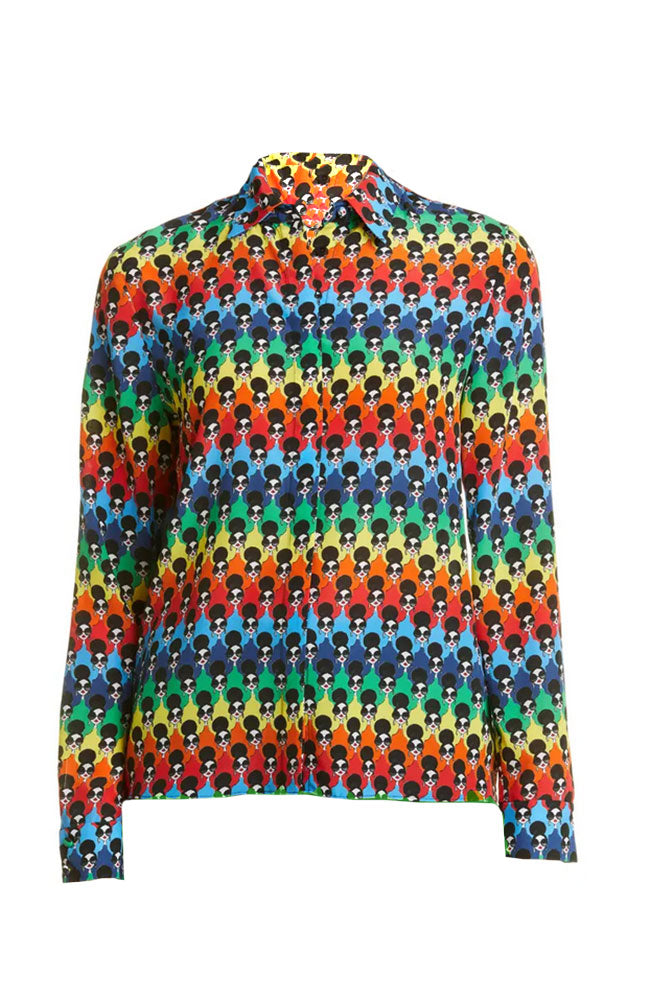 Willa Printed Stace Top