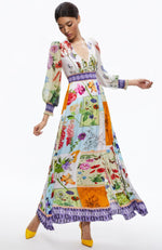 Bellami V Neck Maxi Dress