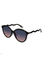 Chloe Sunglasses Cat Eye Wavy