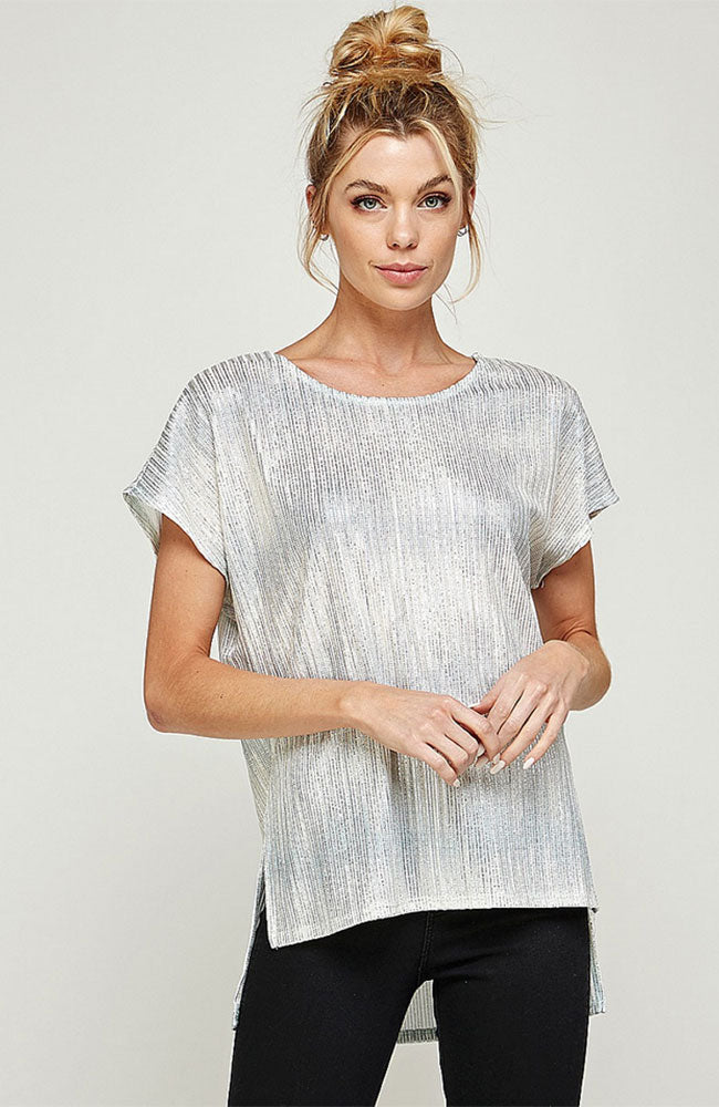 Two Tone Tie Dye Top