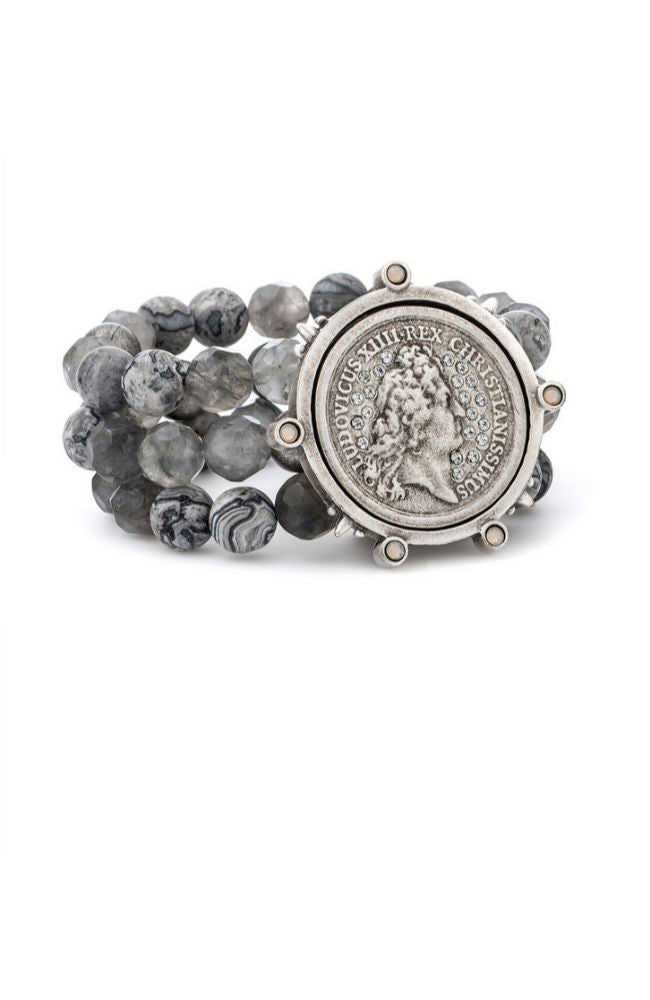Matisse Mix Bracelet Crystal Rex Medallion