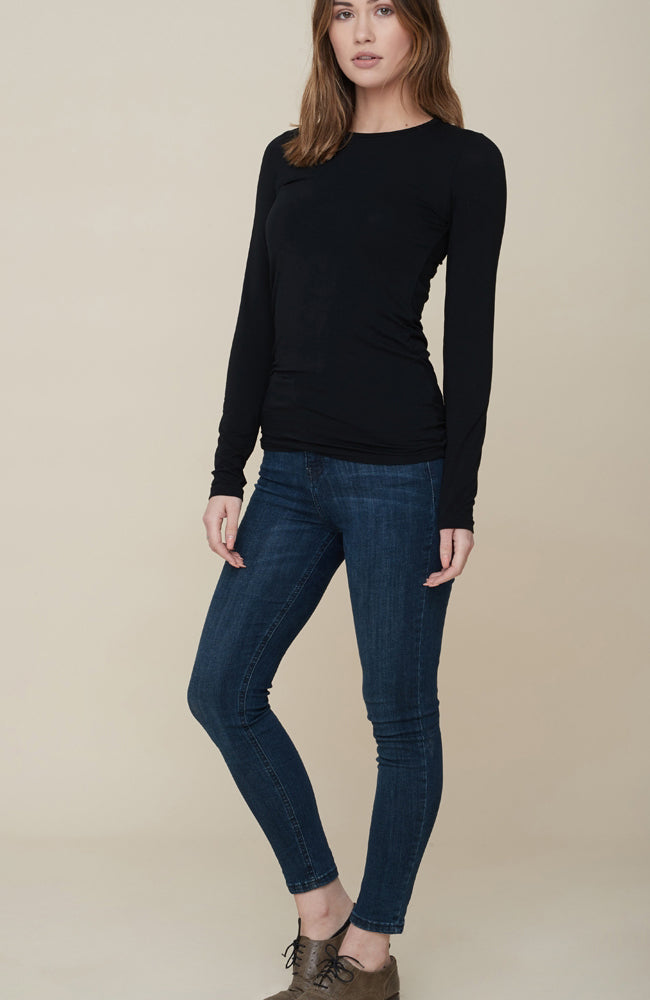 Soft Touch Flat Edge L/S Crew