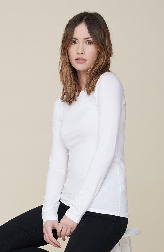 Soft Touch Flat Edge L/S Crew