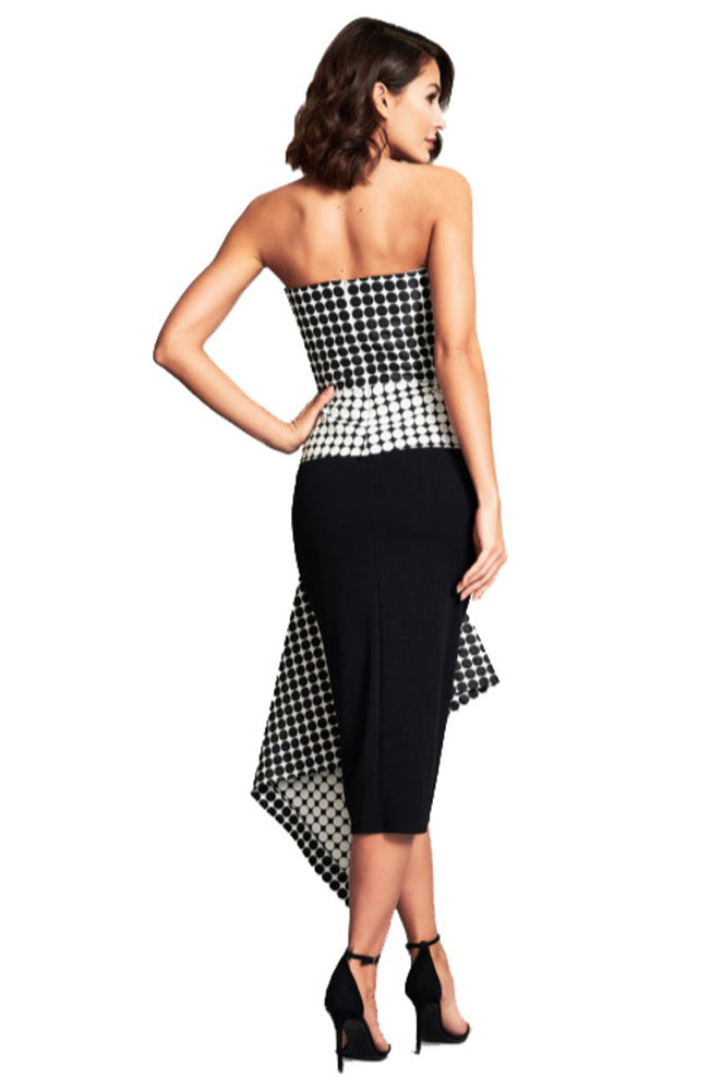 Patsy Cross Drape Dress