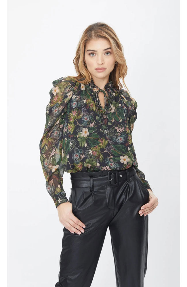 Lou Floral Jungle Blouse