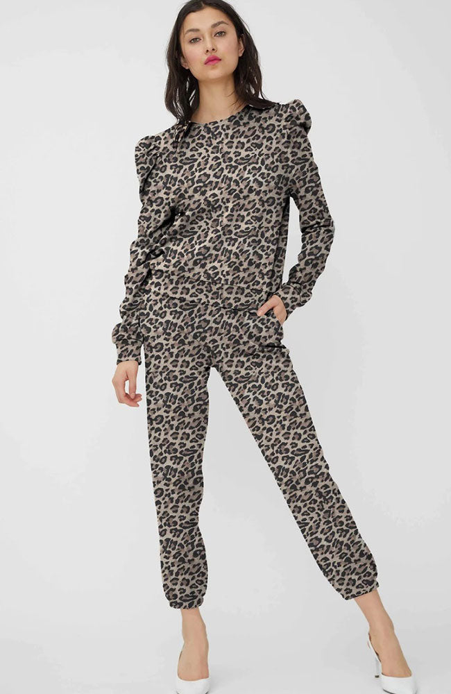 Tabitha Leopard Sweatpants