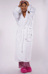 Fluent Italian Plush Robe