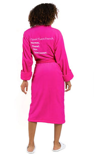 Fluent Italian Plush Robe