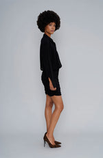 Rose Garden Dress Dark Black