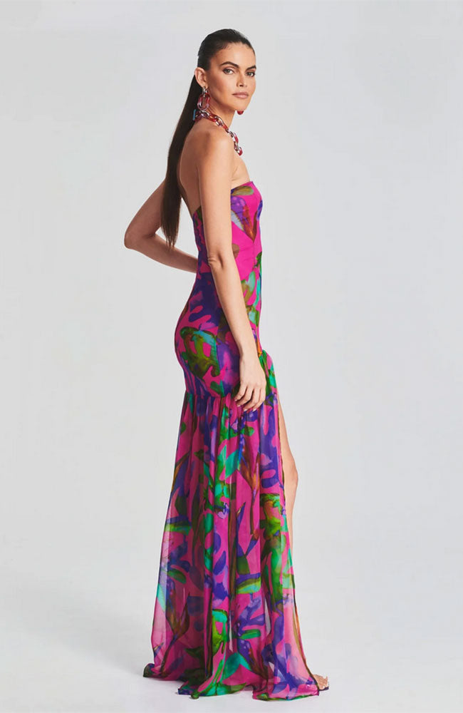 retrofete nicole silk dress Retrofete NICOLE SILK CHIFFON DRESS by Retrofete