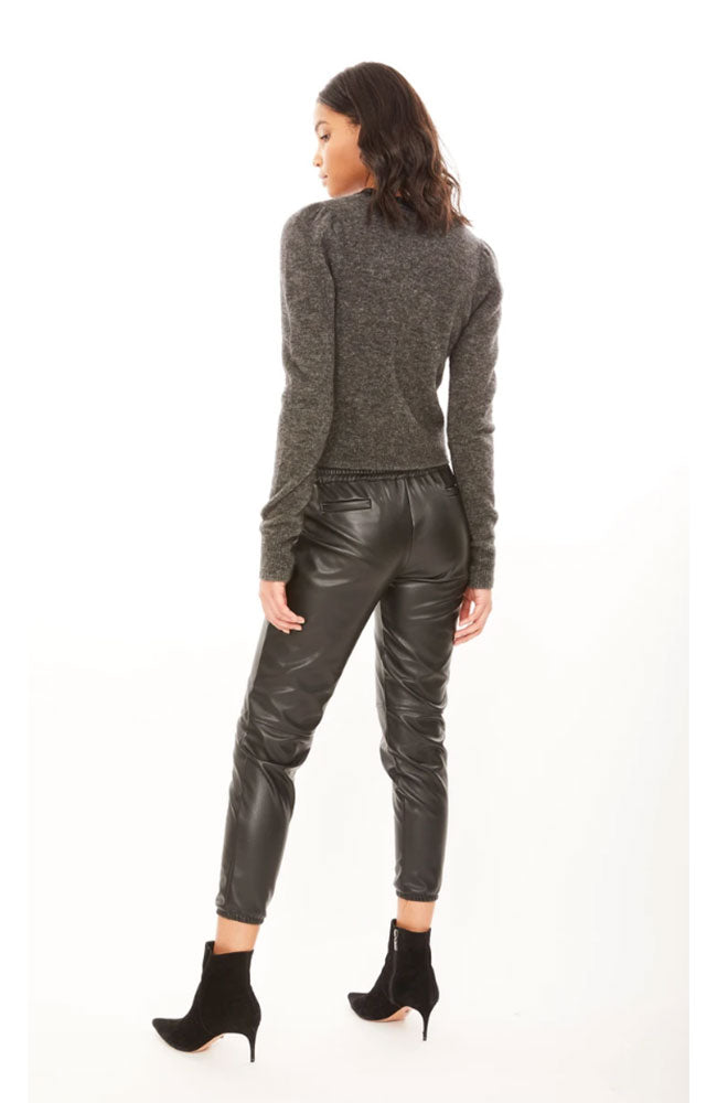 Riley Vegan Leather Jogger