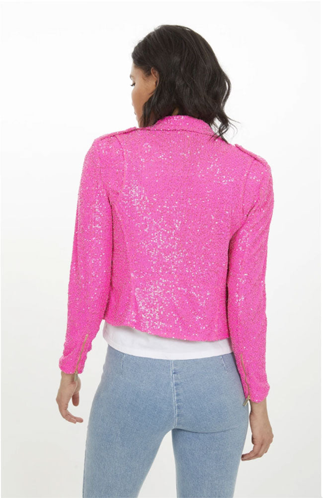 Robin Sequin Moto Jacket