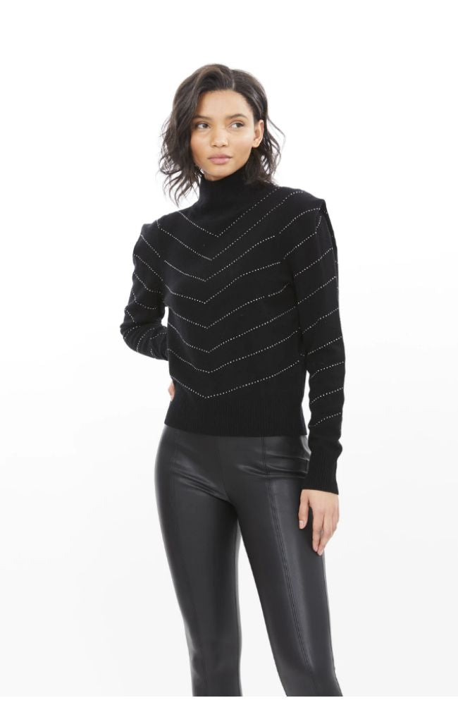 Jenny Cashmere Crystal Sweater