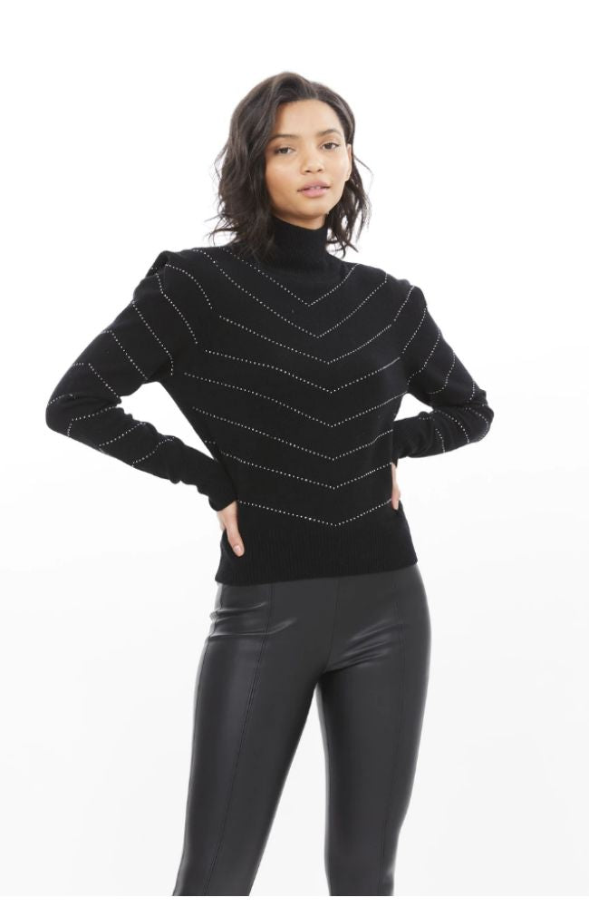 Jenny Cashmere Crystal Sweater