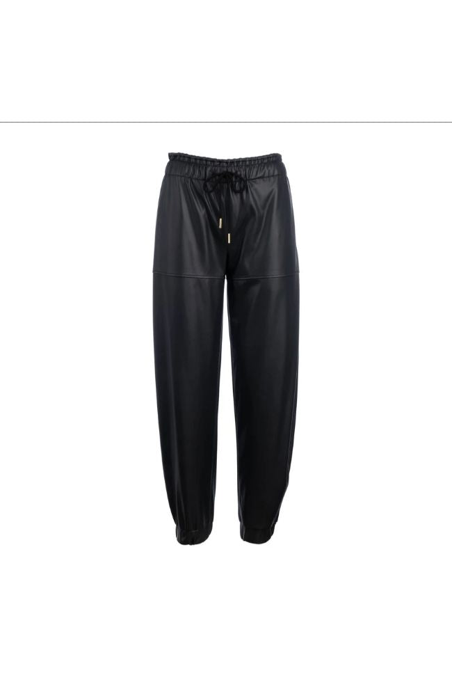Dany Vegan Leather Jogger
