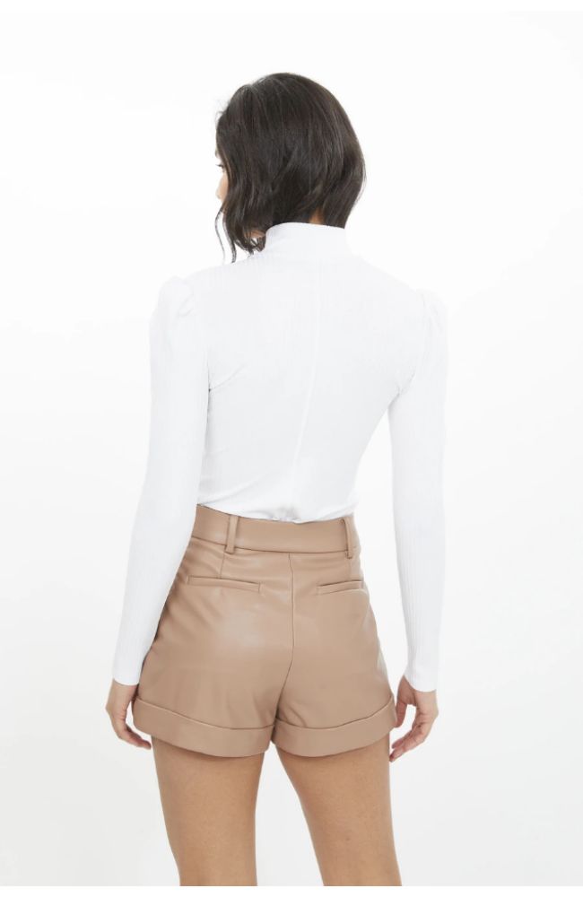 Georgie Vegan Wide Leg Shorts