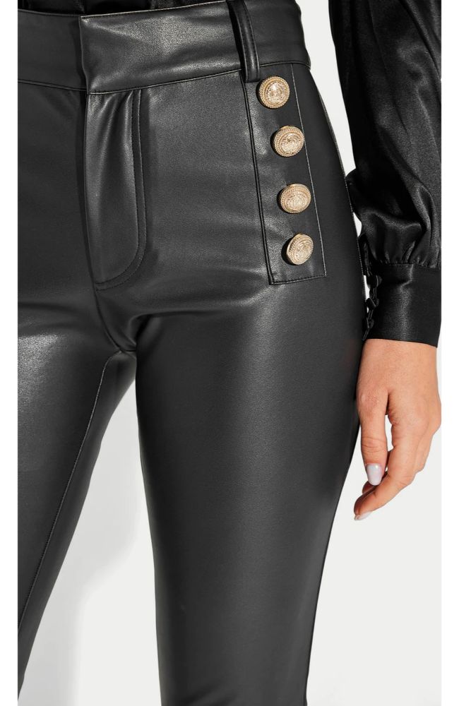 Amirah Vegan Leather Pant