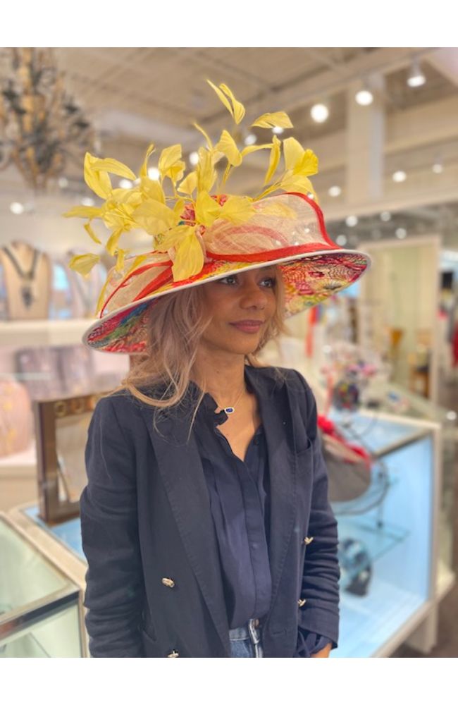 Rainbow Yellow Hat