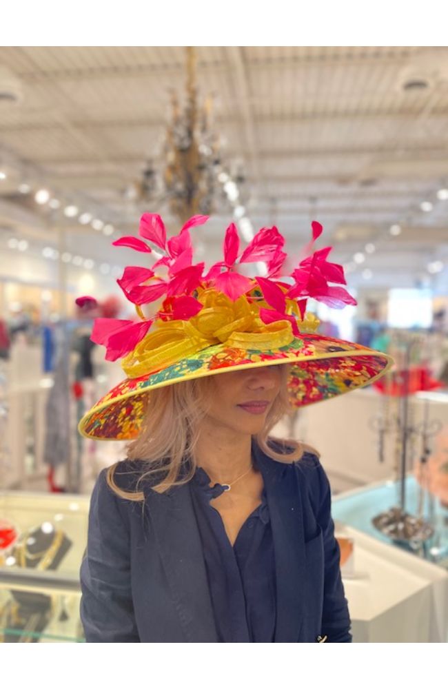 Rainbow Pink Hat