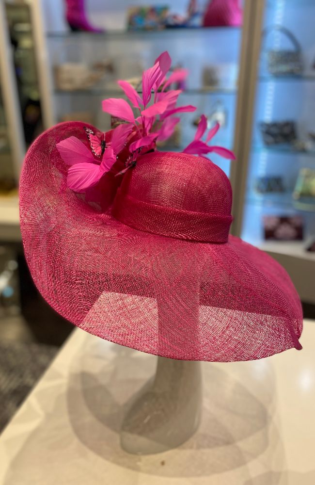 Hat Mauve Butterfly